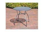 Gartentisch Toulouse Grau Stahl ca. 80x80x74cm