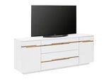 TV-Element Dallas Weiß/Eiche Artisan