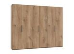 Drehtürenschrank Level 36A ca. 300x236x58 cm Eiche Dekor