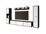WOHNWAND BOGOTA XL ANTHRAZIT/WEISS