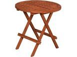 Gartenbeistelltisch Woodie ca. 50 cm Teak massiv