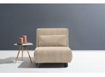 Schlafsofa ELL + ELL "Minou", beige, B:85cm H:88cm T:100cm, Sofas, Schlafsofa