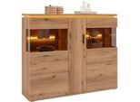 Highboard Alameda Eichefarben
