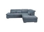 Wohnlandschaft Dalida Blau Chenille