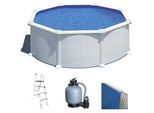 Gre Atlantis rund Ø350 x 132cm - oberirdischer Stahlpool