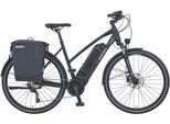 Prophete E-Bike »Entdecker PowerEdition«, 10 Gang, Shimano, Deore, Mittelmotor 250 W, (mit Seitentasche), Pedelec, Elektrofahrrad für Damen u. Herren