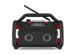 PerfectPro Baustellenradio »ROCKPRO«, Display, Equalizer, MP3 Player, Powerbank, Senderspeicher