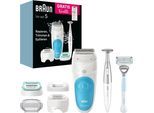 Braun Epilierer »Silk-épil 5 5-810«, Gratis Venus Intimrasierer, Wet&Dry Anwendung, Massagerollenaufsatz