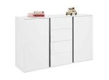 Sideboard Bianco in Weiß