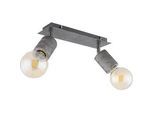Strahler Freddy in Silberfarben max. 60 Watt