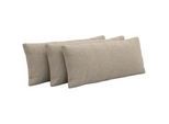 Sit & More Nierenkissen , Taupe , Textil , Uni , Füllung: Polyester , 65x25 cm , Goldenes M, Oeko-Tex® Standard 100, Made in Europe, DGM-Klimapakt , Heimtextilien, Wohntextilien, Kissen, Rückenkissen