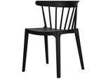 Xxxl Stapelsessel , Schwarz , Kunststoff , 54x75x53 cm , FSC Mix, Europäischer Sicherheitsstandard , stapelbar, UV-beständig , Gartenmöbel, Balkonmöbel, Balkonstühle
