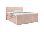 Boxspringbett Damon Rosa ca. 180x200cm