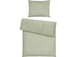 Bettwäsche Melania in Grün ca. 140x200cm