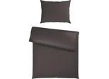 Bettwäsche Xenia Streif Anthrazit ca. 140x200cm