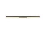 LED-Wandleuchte Sallo Opal/Schwarz max. 18 Watt Wandlampe