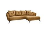 Wohnlandschaft Baggio Gelb Velours