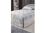 Tagesdecke, beige, B:297cm L:250cm, Polyester, WESTFALIA SCHLAFKOMFORT, Tagesdecken