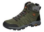 Stiefel BRÜTTING "Outdoorstiefel Mount Princeton", Herren, Gr. 42, grün, Veloursleder, Schuhe Stiefel