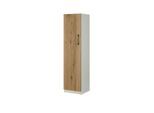 Aktenschrank mit Massivholzfront SOLIDLine ¦ weiß ¦ Maße (cm): B: 40 H: 159,8 T: 40.0