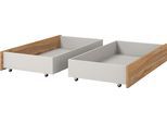 Home affaire Bettschubkasten »Wharton, Breite 125cm, viel Stauraum«, Bettschubladen im 2-er Set, Aufbewahrung