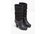 bonprix Stiefel, schwarz, Gr.36, Schicker Stiefel mit Trichterabsatz in unterschiedlichen Farben