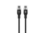 Targus USB-Kabel »USB-C Silicon Charging Cable mit USB PD«, USB-C-USB-C, 150 cm, unterstützt USB Power Delivery