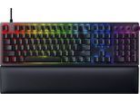 RAZER Tastatur »Huntsman V2 - Optical Sound Switch«, (Handgelenkauflage-Fn-Tasten)