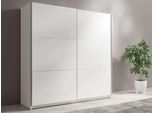 Home affaire Kleiderschrank »Kleiderschrank Fresno mit 5 Einlegeböden und Kleiderstange«, Garderobe mit 2 Schwebetüren, B/H/T 150/207/62 cm
