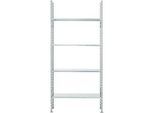 Fachbodenregal FBR 2200, Grundregal, 4 Böden, 1055 x 500 mm