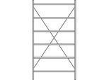 Fachbodenregal SSI Schäfer R3000, Grundregal, 6 beschicht. Böden, Tiefe 500 mm, Fachlast 250 kg, B 1345/1315 x H 2490 mm