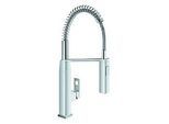 Grohe Eurocube Küchenarmatur 31395000 chrom, C-Auslauf, mit Profibrause