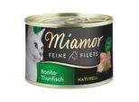 Miamor Feine Filets Naturell Bonito-Thunfisch 24x156 g