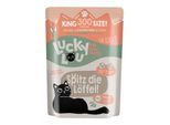 Lucky Lou Nassfutter Katze Adult Geflügel und Kaninchen 24x300 g