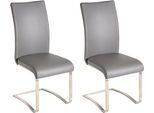MCA furniture Freischwinger »Arco«, (Set), 4 St., Kunstleder, 2er-, 4er-, 6er-Set, Stuhl belastbar bis 130 Kg