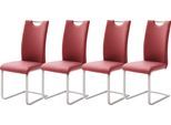 MCA furniture Freischwinger »Paulo«, (Set), 4 St., Kunstleder, Stuhl belastbar bis 120 kg