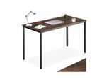tectake® Schreibtisch, Industrial Style, große Beinfreiheit, 120 x 60 x 75,5 cm