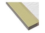 Beco Kaltschaummatratze , Weiß , Textil , H2 + H3 , Füllung: Polyester , rechteckig , 100x200 cm , Made in Germany, Oeko-Tex® Standard 100 , Bezug abnehmbar/waschbar, Ober- und Unterseite versteppt, für Hausstauballergiker geeignet, wendbar, für verstellbare Lattenroste geeignet, Tragegriffe, atmungsaktiv, schadstoffgeprüft, alternative Größen erhältlich, Wendematratze, Bezug rundum abnehmbar, Mat