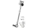 Hisense Akku-Handstaubsauger , Weiß , Kunststoff , 25x111x22 cm , 2-in-1-Funktion, Elektrobürste, Leistungsregler, klappbarer Griff, LED-Licht , Haushalt & Kleinelektro, Reinigung, Staubsauger