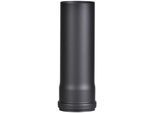 Ofenrohr FIREFIX, schwarz, B:11cm H:25cm L:11cm, Stahlblech, Rohre, 250 mm lang