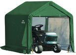Foliengerätehaus SHELTERLOGIC, grün, Polyethylen (PE), Gerätehäuser, grün, 180x180 cm