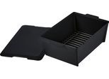 Feuertopf ENDERS "Switch Grid Dutch Oven, Rib Roaster", schwarz, B:34,5cm H:13cm L:22,5cm, Töpfe, Fassungsvermögen: 5,5 Liter, BxLxH: 34,5x22,5x13 cm