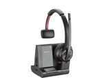 Poly Savi 8200 Series W8210 Kopfhörer Noise cancelling mit Mikrofon - Schwarz