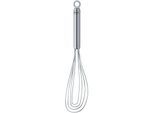 Schneebesen RÖSLE, silber (silberfarben), B:6cm H:4cm, Edelstahl 18/10, Schneebesen, Tellerbesen in Profi-Qualität, Edelstahl 18/10, spülmaschinengeeignet