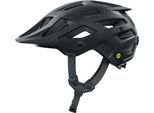 Mountainbikehelm ABUS "MOVENTOR 2.0 MIPS" Gr. S, schwarz (velvet schwarz), Helme, S Kopfumfang: 51cm - 55cm