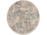 Dieter Knoll Vintage-Teppich , Multicolor , Textil , rund , Care & Fair , für Fußbodenheizung geeignet, in verschiedenen Größen erhältlich , Teppiche Und Böden, Teppiche, Webteppiche