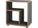 Beistelltisch Zeito ca.50x30x55cm Anthr./Eiche