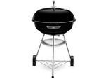 Weber Compact Kettle 57 - Holzkohlegrill - Grilldurchmesser 57 cm