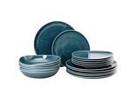 Rosenthal Kombiservice , Blau , Keramik , 18-teilig , 31.7x28.1x32 cm , DIN EN ISO 14001, DIN EN ISO 9001 , Geschirr, Geschirrsets, Kombiservice