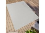 Teppich "Outdoorteppich ELDORADO Granito", grau (hellgrau), B:160cm H:4mm L:230cm, Polypropylen, PRIMAFLOR-IDEEN IN TEXTIL, Teppiche, Teppich, Flachgewebe, meliert, In- und Outdoor geeignet, wasserfest